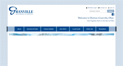 Desktop Screenshot of granvilleoh.com