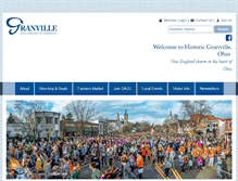 Tablet Screenshot of granvilleoh.com